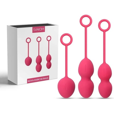 Комплект вагинални топчета, розови - Nova Ball (SVAKOM0065)