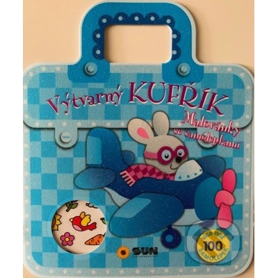 SUN Výtvarný kufřík Malovánky se samolepkami