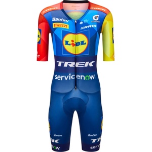 Santini Мъжки скин за колоездене Santini Lidl Trek Team Original Skinsuit Cycling skinsuit - Marine (002-4120-0112)