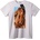 NOONEBRAND Тениска Лого на Shakira - 4XL, White