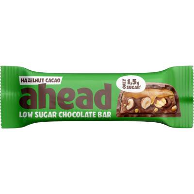 ahead Low Sugar Chocolate Bar Hazelnut Cacao - 35 г