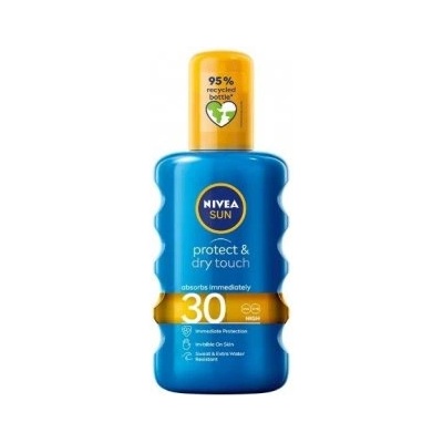 Nivea Sun Protect & Dry touch Слънцезащитен спрей SPF30 / SPFT50 200 мл