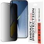 Techsuit Стъклен протектор за Xiaomi Poco F8 Ultra - 111D Privacy Full Glue - Techsuit - Черен (KF2363465)