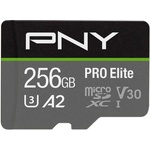 PNY PRO Elite microSDXC 256GB C10/U3/V30 P-SDU256V32100PRO-GE