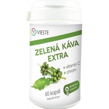 Vieste Zelená káva extra s chromem a Vitamínem C 60 kapsúl