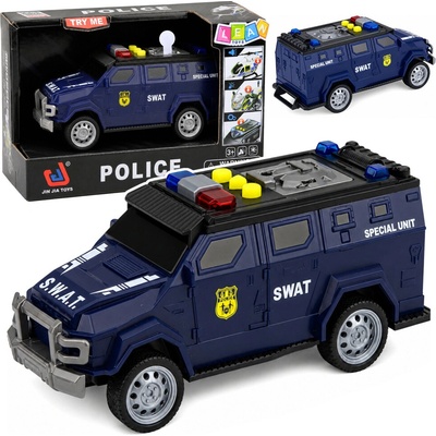Tomido Autíčko SWAT Světla Zvuky Tmavě modré