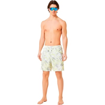 Oakley Бански гащета Oakley Canary palms rc 18´´ swimming shorts - White (Camo Palm Sulphur)