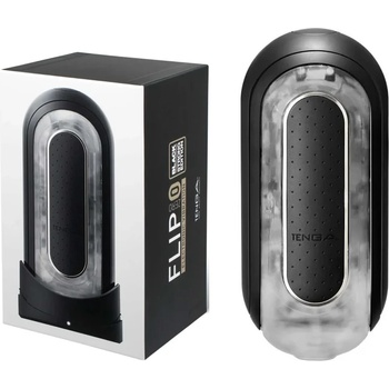 Image 1 of Вибриращ мастурбатор, ново измерение - Flip Zero Electronic Black (TENGA00145)