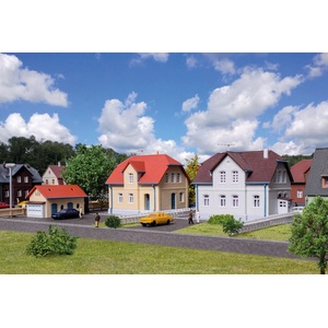 Kibri Комплект селищни къщи Ruhrstrasse, 2 броя с пристройка (36827)