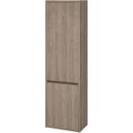 Cersanit Crea - Шкаф висок, 140x40x25 см, 2 врати, Л/Д панти, дъб S924-024 (S924-024)