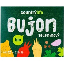 Country Life Bujón zeleninový kocky 66 g