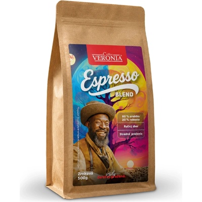Coffee Veronia Espresso blend zrnková 500 g