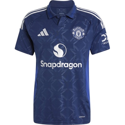 adidas Футболна фланелка Adidas Manchester United Away Shirt 2024 2025 Adults - Blue