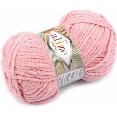 Pletací příze Alize Softy Plus 100 g - 12 (115) béžová