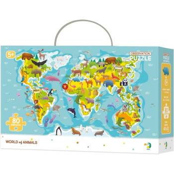 Image 1 of dodo - Пъзел Наблюдателност 80 части - Животните в света