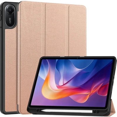 Gigapack Redmi Pad 2 GIGAPACK Ток за поставяне, кожен ефект, активен FLIP, държач за писалка, ЗЛАТЕН GP-171813 (GP-171813)