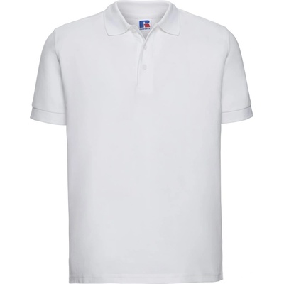 Russell Athletic 577m / Мъжка поло тениска от 100% памук, къс ръкав - бяла xs (10577m00100)