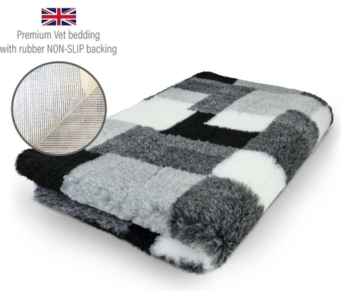 DRYBED Premium Vet Bed Patchwork