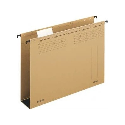 ESSELTE Závesný obal Leitz ALPHA 60mm dno hnedý