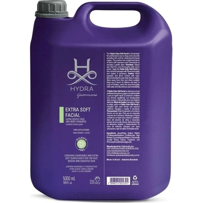 Hydra Extra jemný šampon na obličej Extra Soft Facial Shampoo 5 l