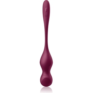 Satisfyer Love Birds Vary вибриращи топчета Burgundy 22, 2 см