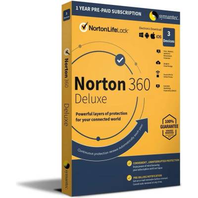 Norton 360 DELUXE 50GB + VPN 1 lic. 5 lic. 12 mes. (21405797)