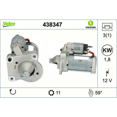 Startér VALEO 438347