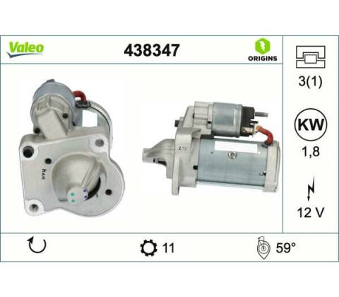 Startér VALEO 438347