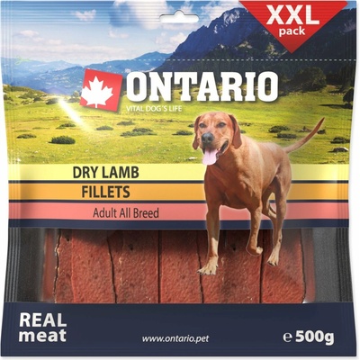 ONTARIO sušené jahňacie plátky 500 g