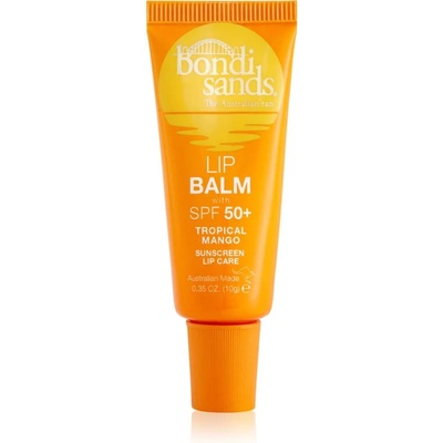 Bondi Sands SPF 50+ Lip Balm Mango защитен балсам за устни SPF 50+ с аромат Tropical Mango 10 гр