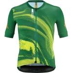 Mavic Фланелка с къс ръкав за колоездене Mavic Aksium Graphic Jersey Cycling jersey - Lime / Eden Green (056-3613-0312)