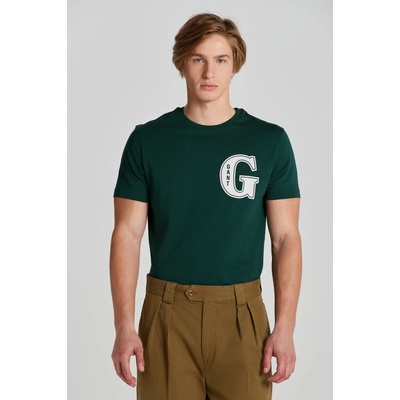 Gant tričko G Graphic T-Shirt zelené