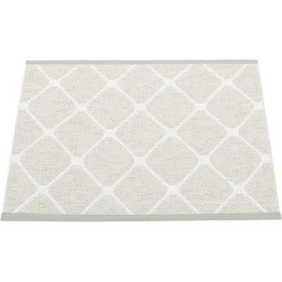 Pappelina Светлосив и кремав килим за открито и закрито 70x60 cm Rex Fossil - Pappelina (RE9B706)