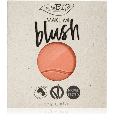 puroBIO cosmetics Long-lasting Blush Refill руж пълнител 5, 2 гр