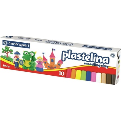 Plastelína Centropen 9560 (10 sada mix)