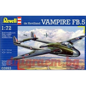 Image 1 of Revell Хоби модел REVELL 03993 - de Havilland VAMPIRE FB. 5 (R03993)
