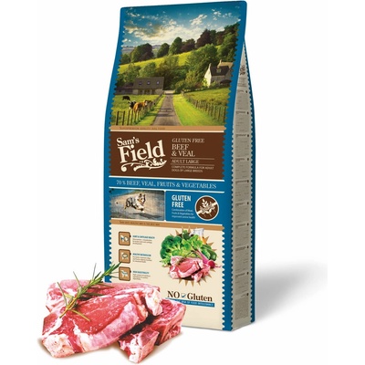 Sam's Field Gluten Free Adult Large Beef & Veal 13 kg