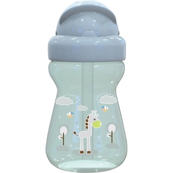 Lorelli Мини спортна бутилка Lorelli Baby Care - Animals, 200 ml, зелена (10200740004)