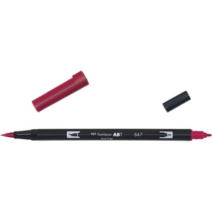 Tombow Маркер Tombow ABT Dual Brush 847 керемидено червено (ABT-847)
