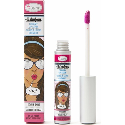 TheBalm The BalmJour lesklá krémová rúž Ciao! 6,5 ml