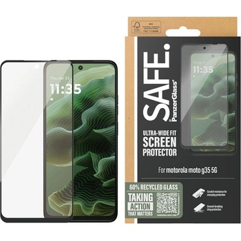Safe Стъклен протектор SAFE - Ultra Wide Fit, Moto G56/G35, прозрачен (5715685013409)