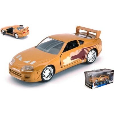 Jada Toyota Slap Jack's Supra Turbo Mkvi 1993 Fast & Furious Ii 2003 Gold 1:32