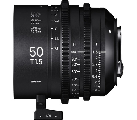 SIGMA 50 mmT1.5 FF E