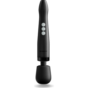 Doxy 2.0 Die Cast Compact Cordless Wand Massager Metal Matte Black