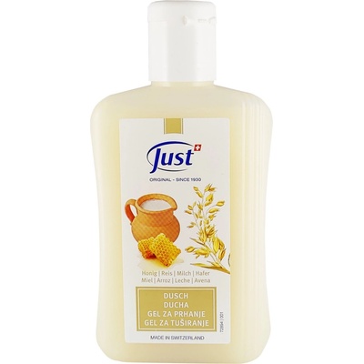 Just Sprchový gel mléko med rýže 250 ml