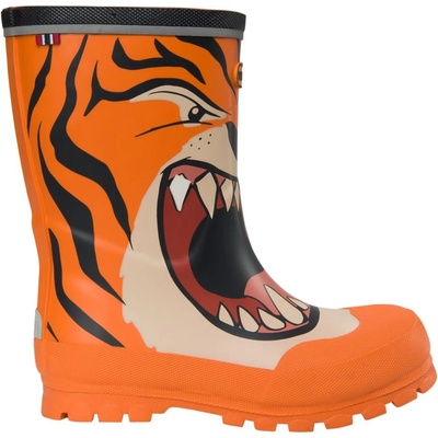 Viking Детски гумени ботуши Viking Kid's Jolly Print Wellington boots - Orange / Multi - размер 29 (EU) (731-0116-0618)