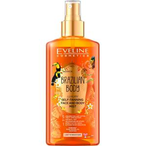 Eveline cosmetics Спрей за лице и тяло Brazilian Body за интензивен тен, 150 ml (2195687)