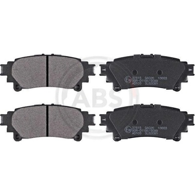 Sada brzdových platničiek kotúčovej brzdy A.B.S. 37815