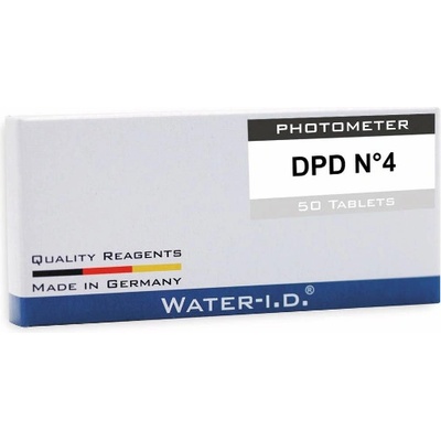 Water I.D. DPD N°4 Náhradné tablety na stanovenie hodnoty kyslíka 50 ks