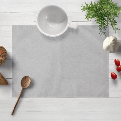 Biante Prestieranie imitácia brúsenej kože Alcantara ALC-020 Svetlé béžovosivé 30x40 cm